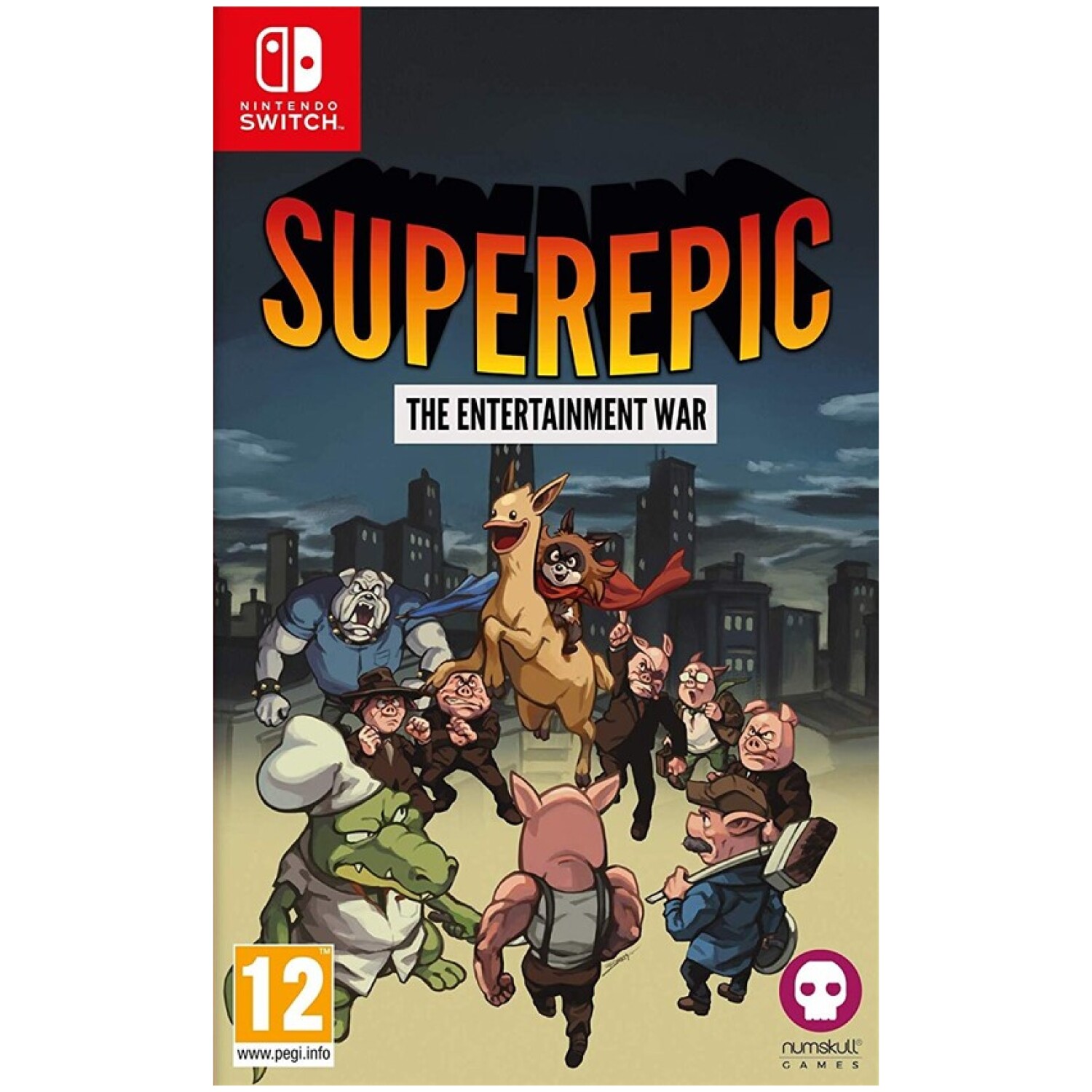 SuperEpic: The Entertainment War - Collectors Edition (Switch)