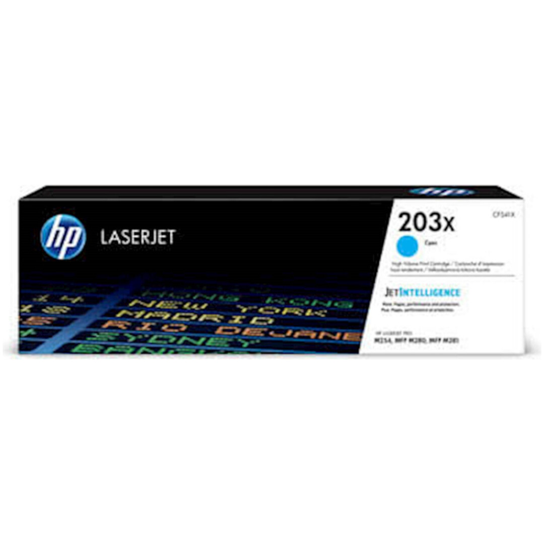 TONER HP 203X CYAN ZA COLOR LJ Pro M254dn