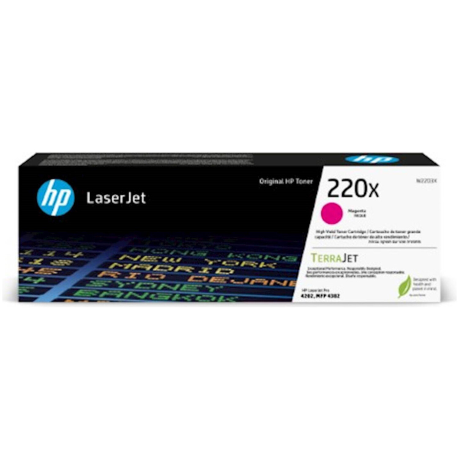 TONER HP 220X MAGENTA ZA LJ PRO 4202/MPF 4302 ZA 5.500 STRANI (W2203X)