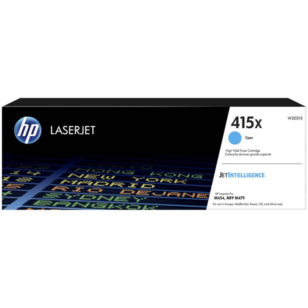 TONER HP 415X CYAN ZA LJ M454/MFP M479 ZA 6.000 STRANI