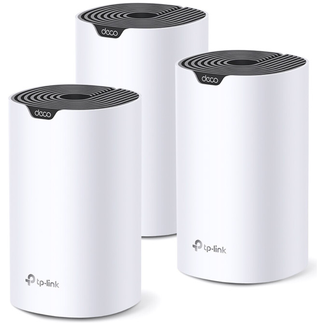 TP-LINK Deco S7 (3-pack) AC1900 Dual-Band MU-MIMO Mesh Gigabit brezžični usmerjevalnik - router / dostopna točka - AP