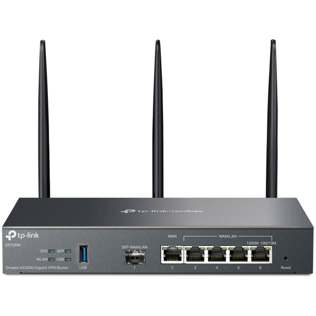 TP-LINK Omada ER706W AX3000 Gigabit VPN usmerjevalnik router