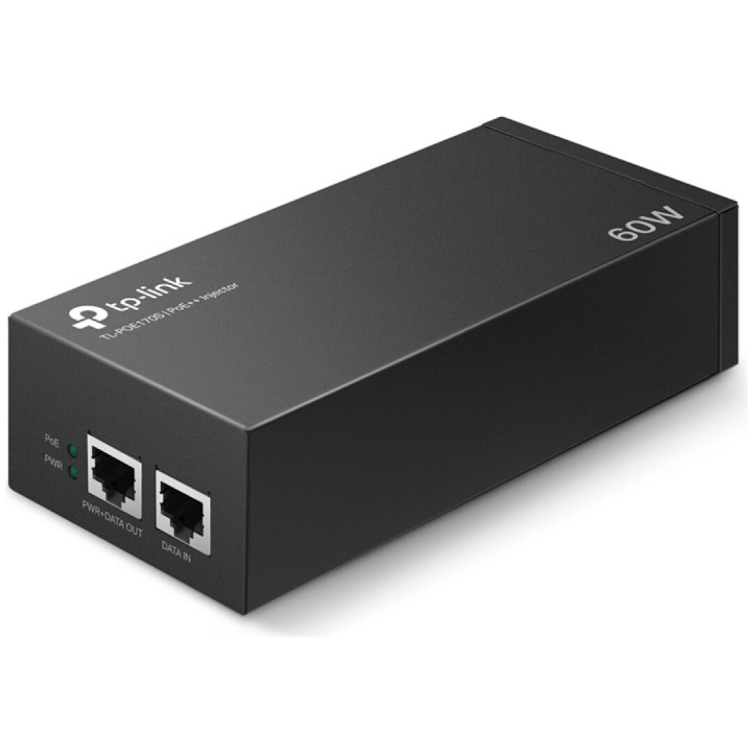 TP-LINK TL-POE170S PoE+ 60W Gigabit injektor