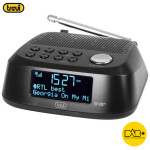 TREVI RC 80D4 Radio alarm ura + DAB/DAB+/FM Radio