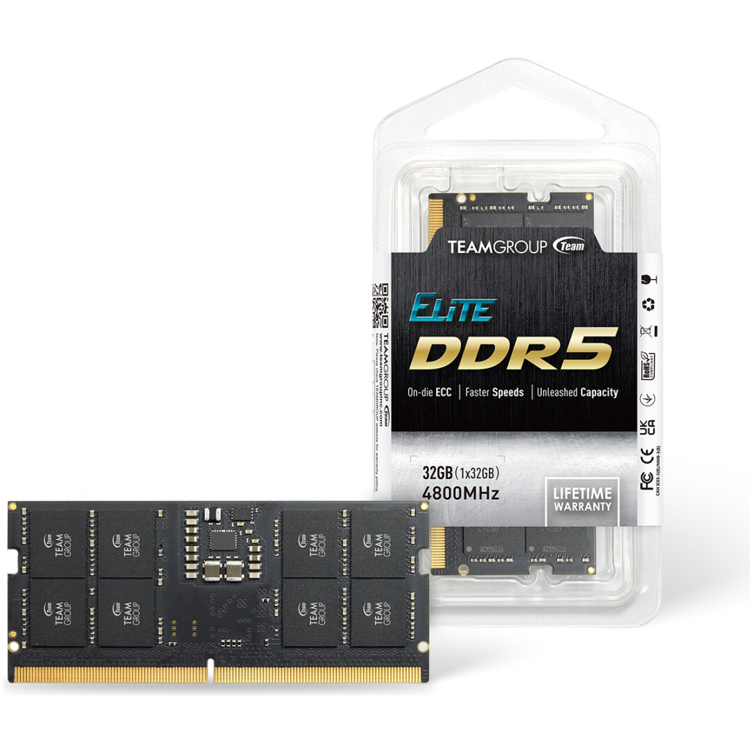 Teamgroup Elite 32GB DDR5-4800 SODIMM CL40