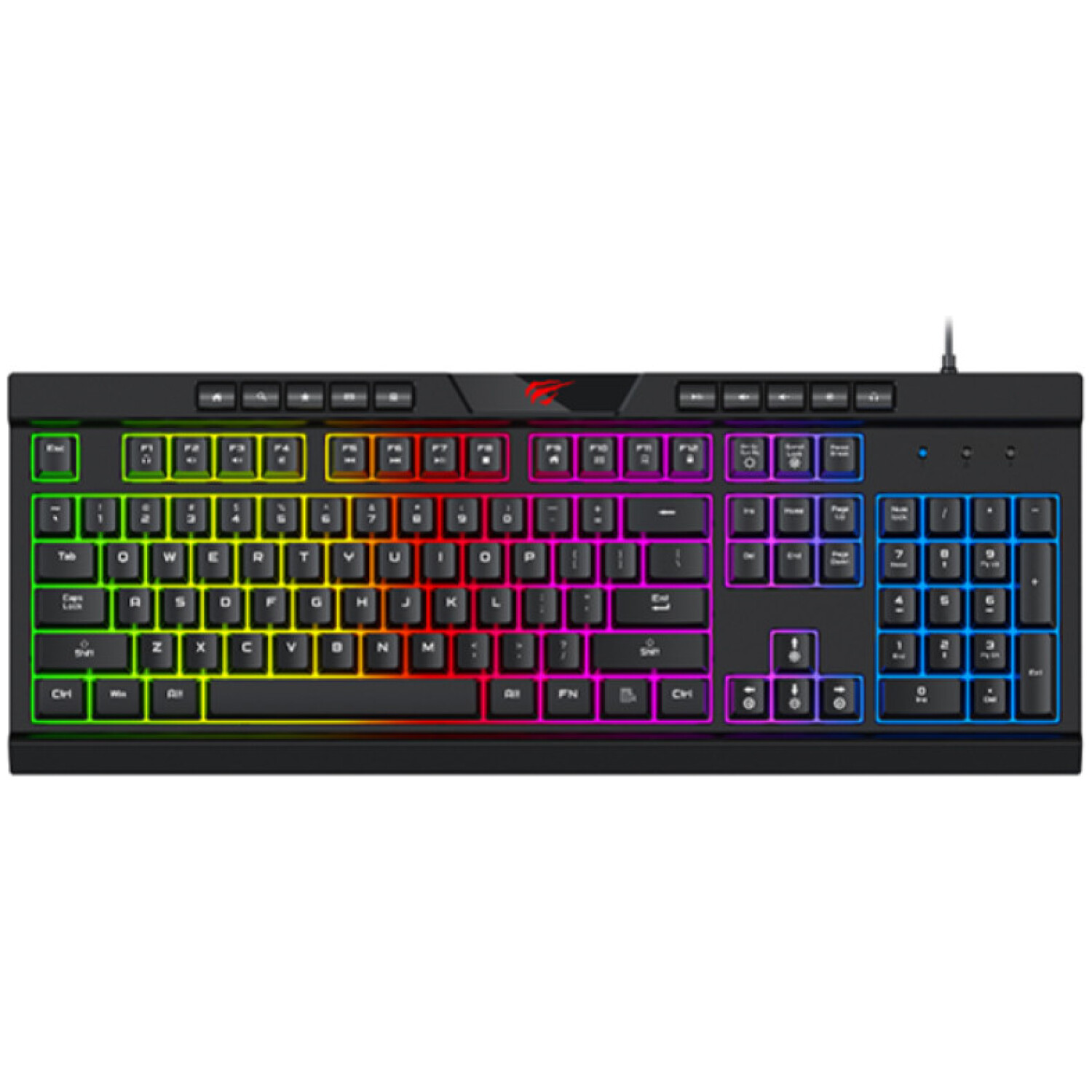 Tipkovnica Gaming USB HAVIT Gamenote HV-KB500L