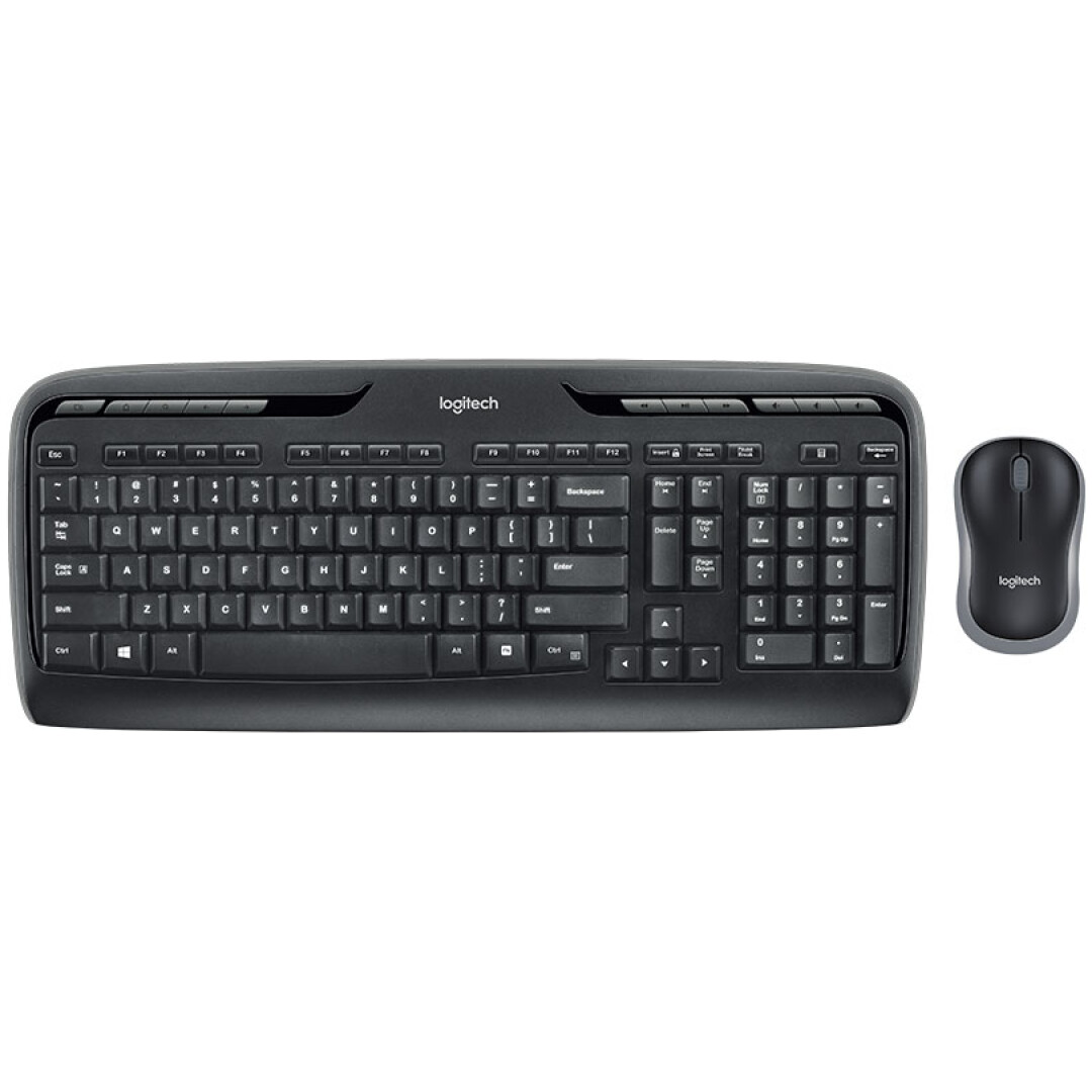 Tipkovnica +MIŠ Logitech Brezžična Desktop MK330 (920-003997)