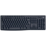 Tipkovnica brezžična Logitech K270 US international | SLO gravura črna (920-003738)