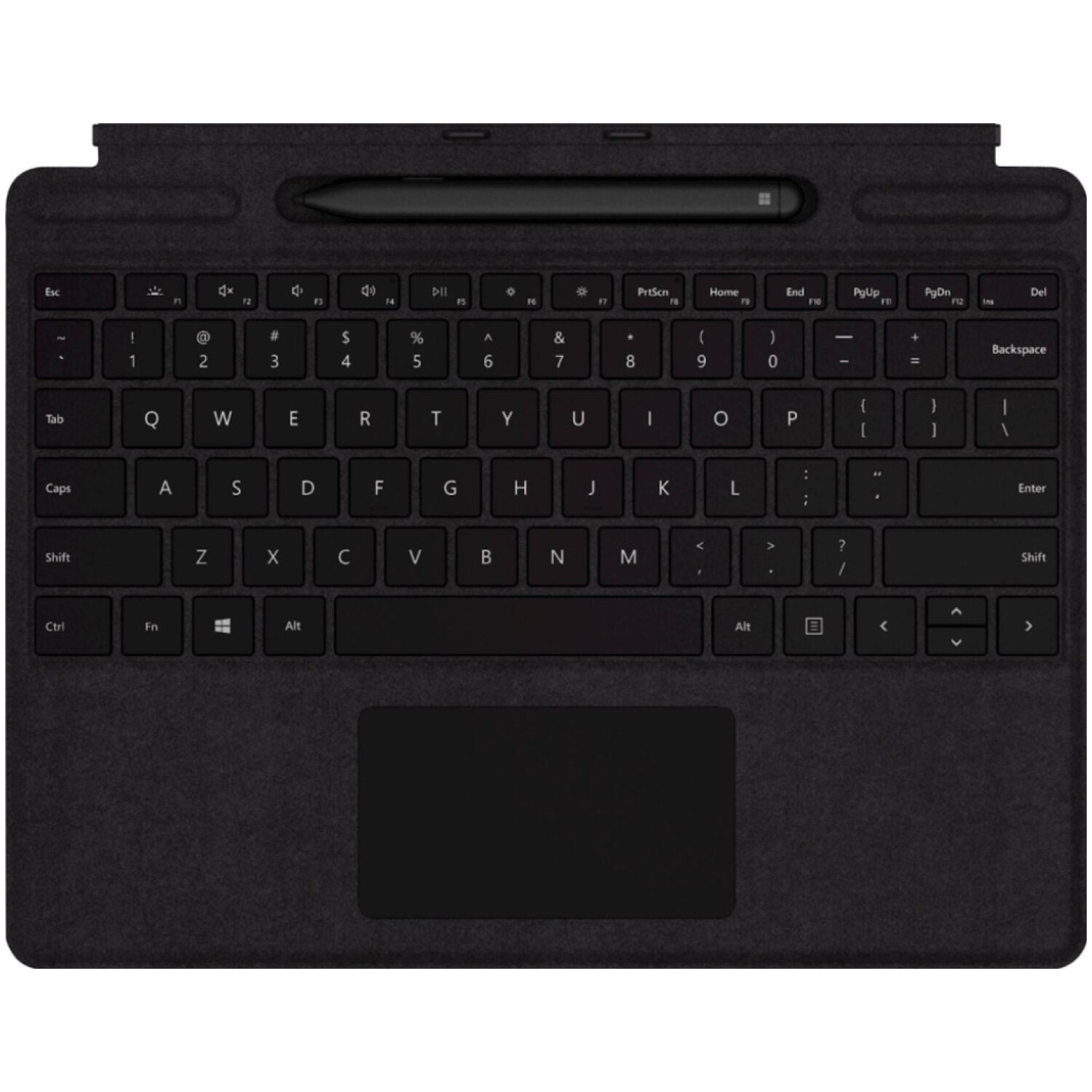 Tipkovnica za Microsoft Surface Pro 8/Pro X + Slim pen SLO - črna