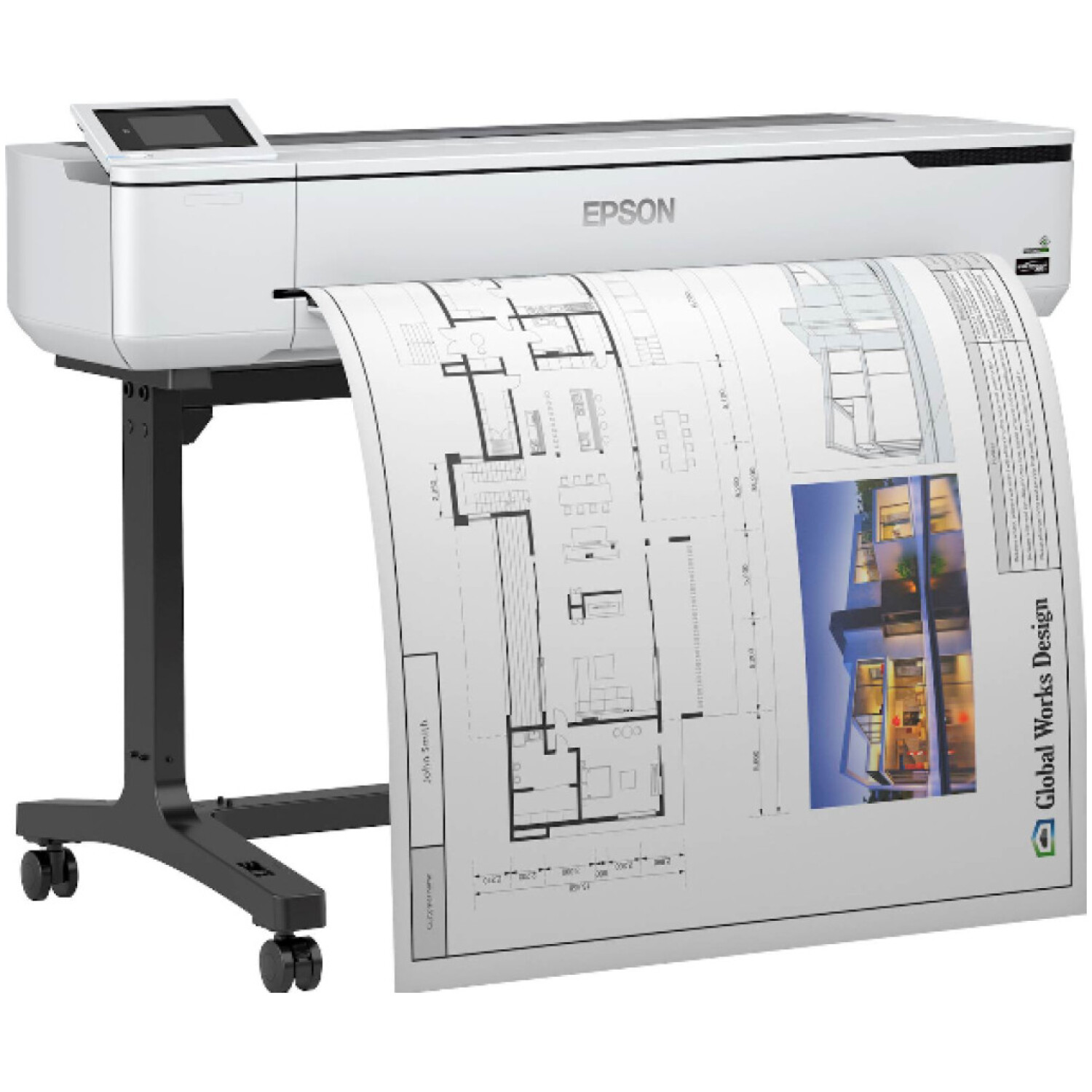 Tiskalnik Brizgalni Barvni Velikoformatni Epson SureColor SC-T5100 36´´/Duplex/Wi-Fi/LAN