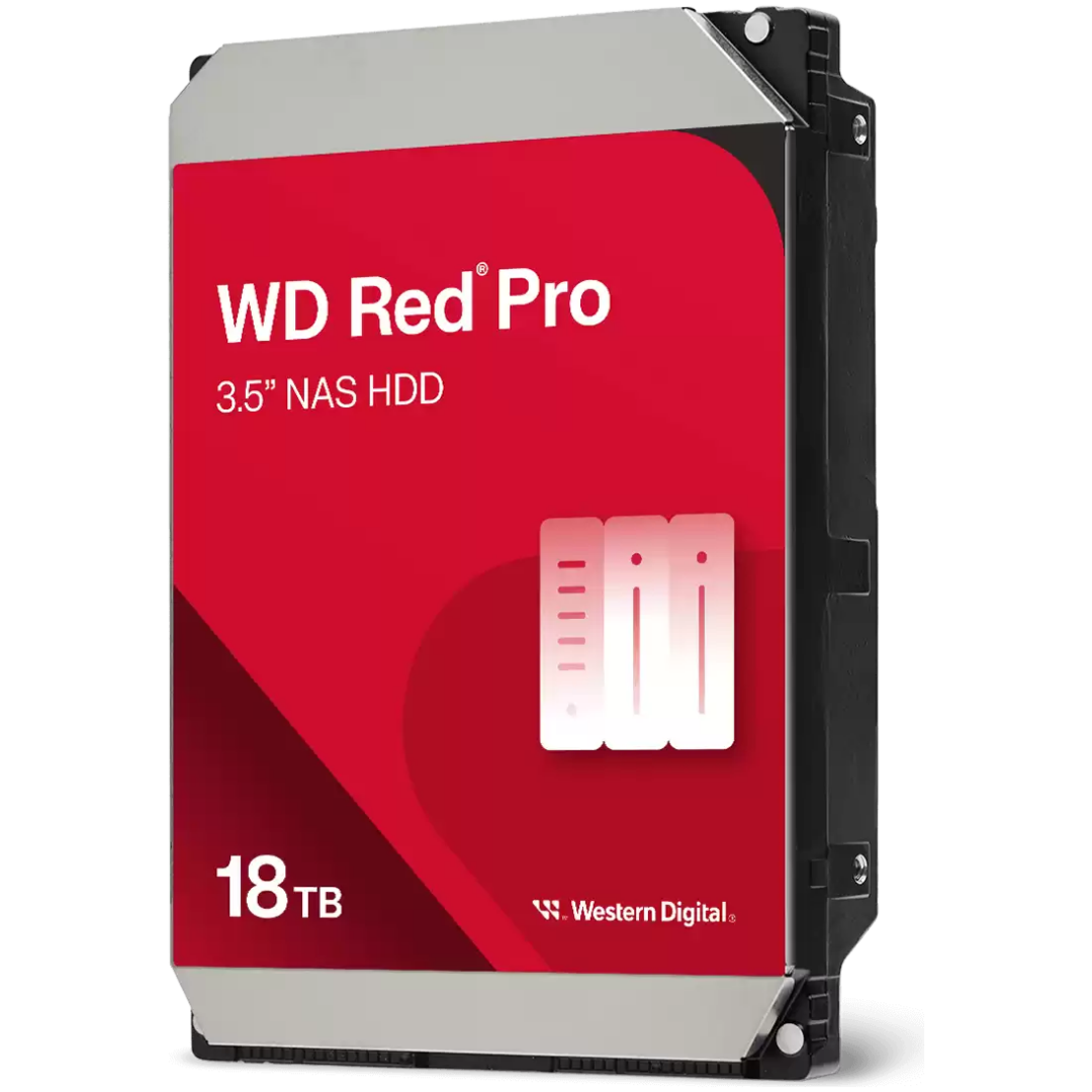 Trdi disk 18TB SATA3 WD 6Gb/s 512MB Red PRO - primerno za 24/7 delovanje