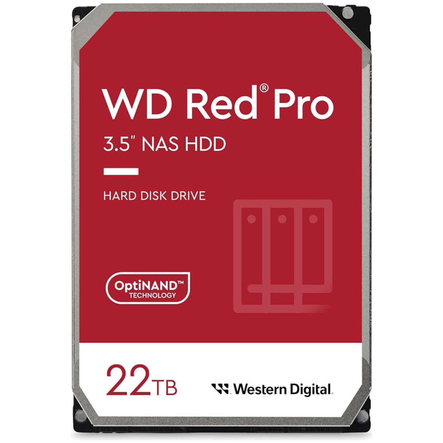 Trdi disk 22TB SATA3 WD 6Gb/s 512MB Red PRO - primerno za 24/7 delovanje