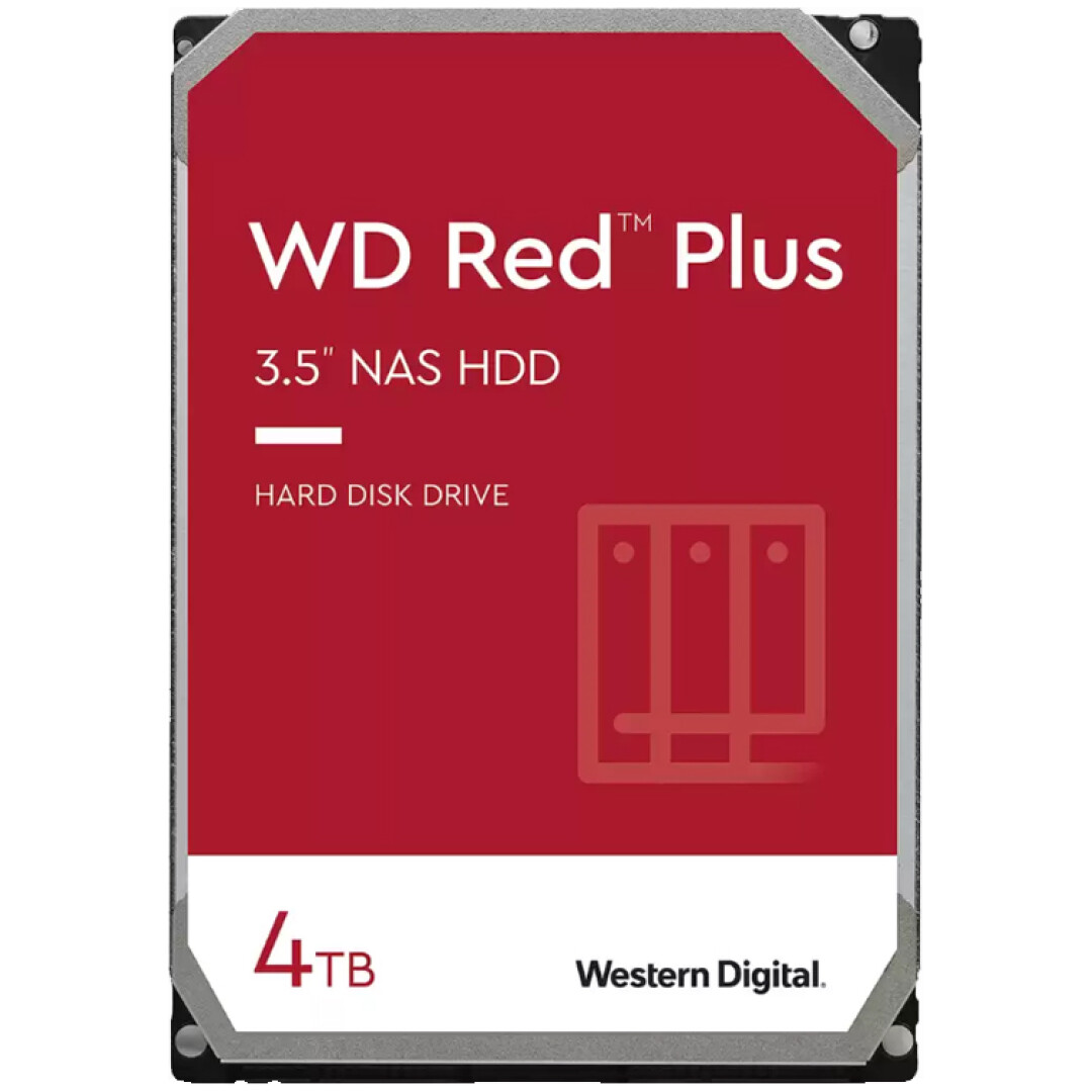 Trdi disk 4TB SATA3 WD40EFPX 6Gb/s 256MB Red Plus - primerno za NAS