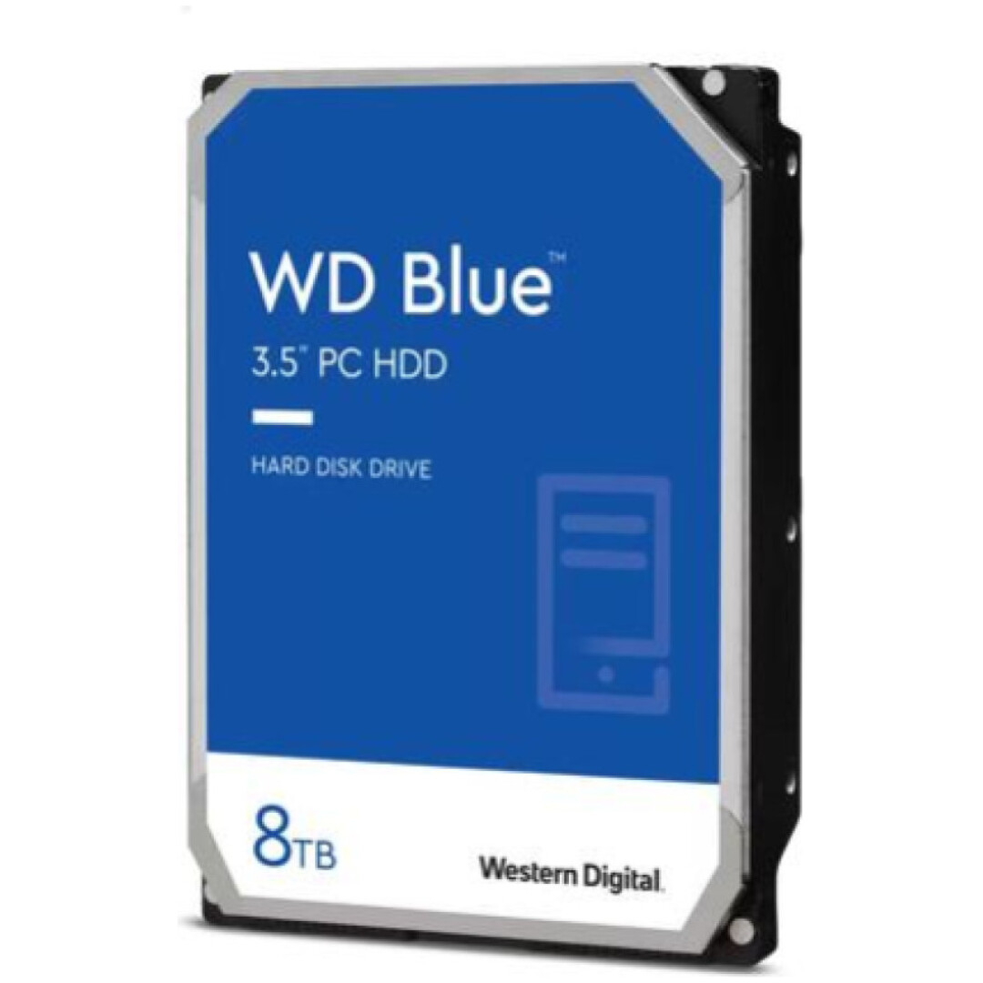 Trdi disk 8TB SATA3 WD80EAZZ 6Gb/s 128MB 5.640rpm Blue