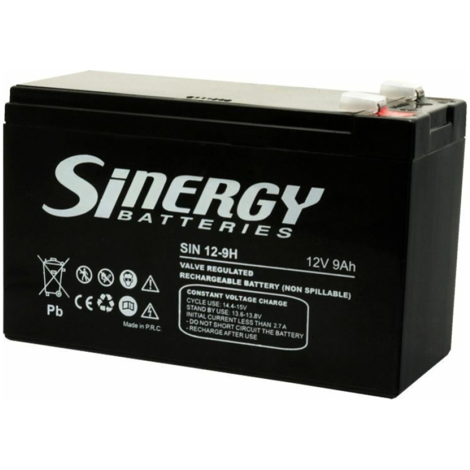 UPS baterija SINGERY 12V 9Ah (BATSIN12-9)