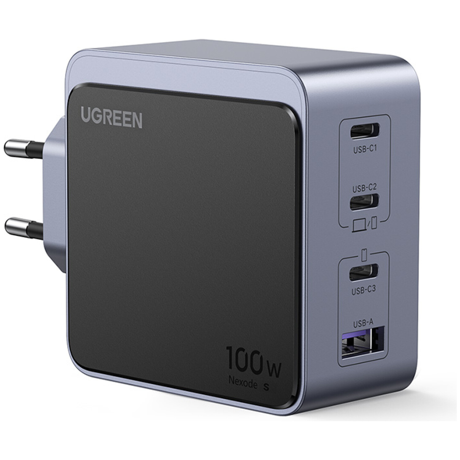 Ugreen Nexode S 100W 3x USB-C + 1x USB-A polnilec