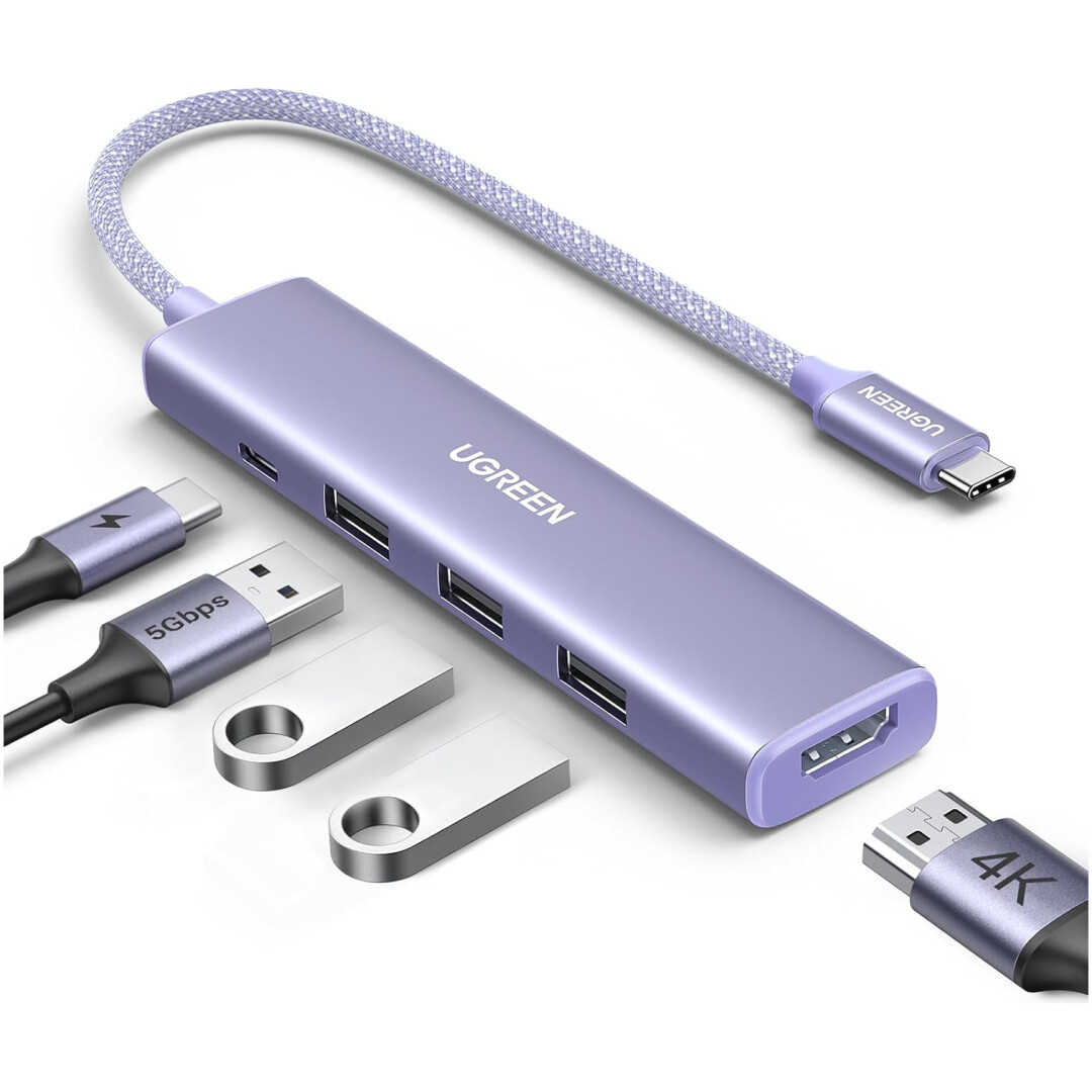 Ugreen Revodok USB-C Hub 5-v-1