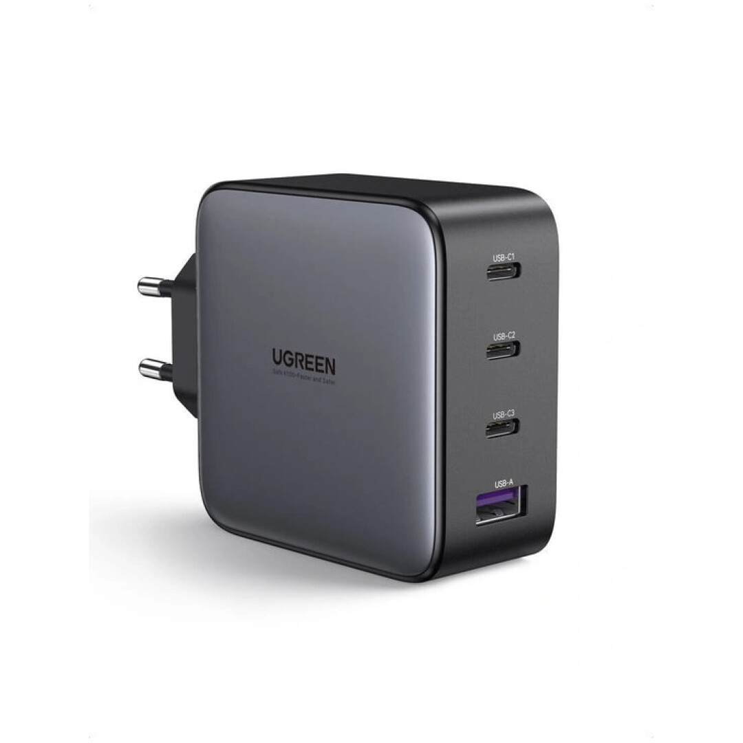 Ugreen USB-A in 3x USB-C 100W GaN hitri polnilec - box