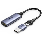 Adapter USB-C/A => HDMI 4K@60Hz Ugreen CM489 (40189)