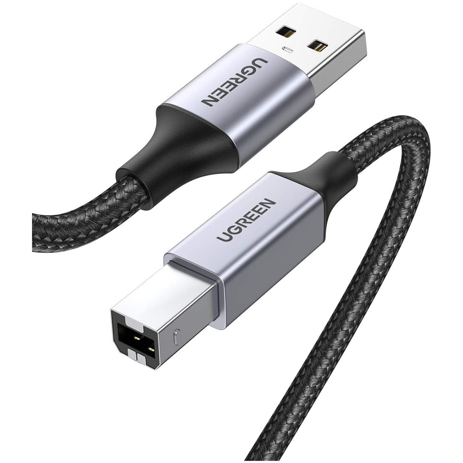 Ugreen tiskalniški kabel USB 2.0 tipa B USB kabel USB A v USB B združljiv s HP