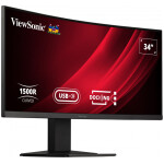 36cm (34") UWQHD VA 120Hz DP/HDMI/LAN/USB-C HDR10 KVM Freesync ukrivljen monitor