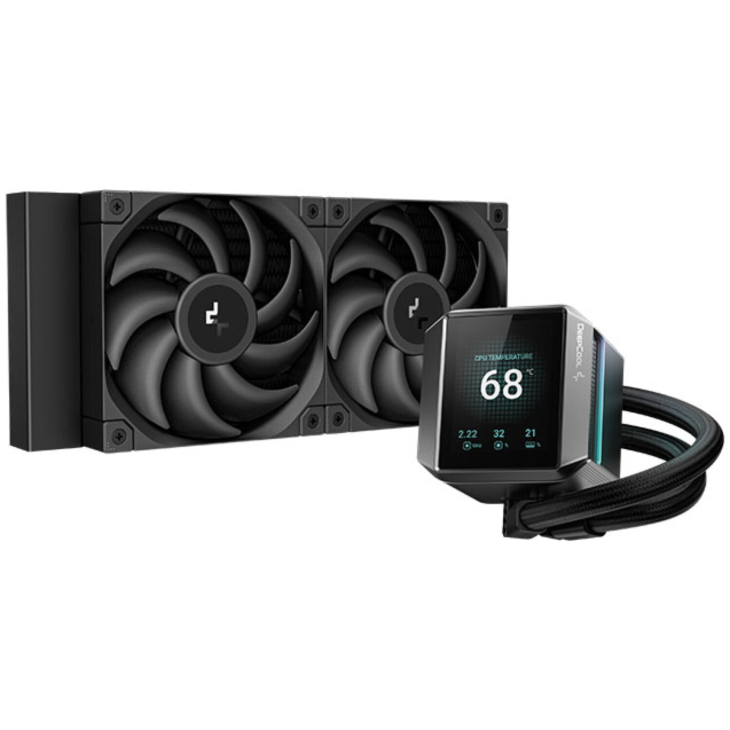 Vodno hlajenje DeepCool Mystique 240 - 240mm črna (R-LX550-BKDSNC-G-1)