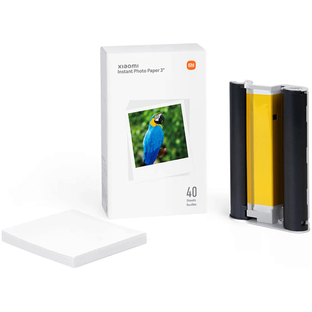 Xiaomi 3" Photo papir za Photo Printer 1S Set (40 lističev)