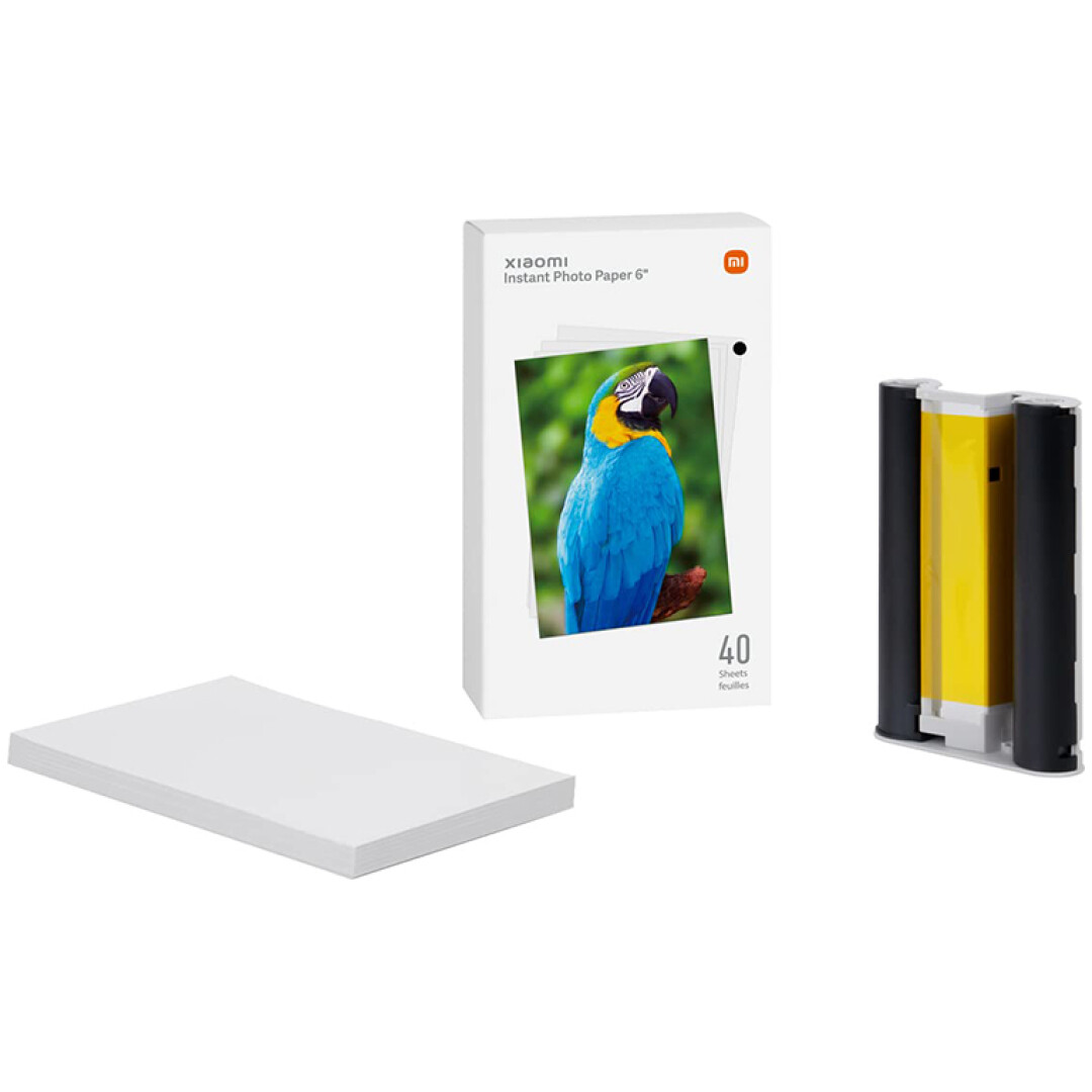 Xiaomi 6" Photo papir za Photo Printer 1S Set (40 lističev)