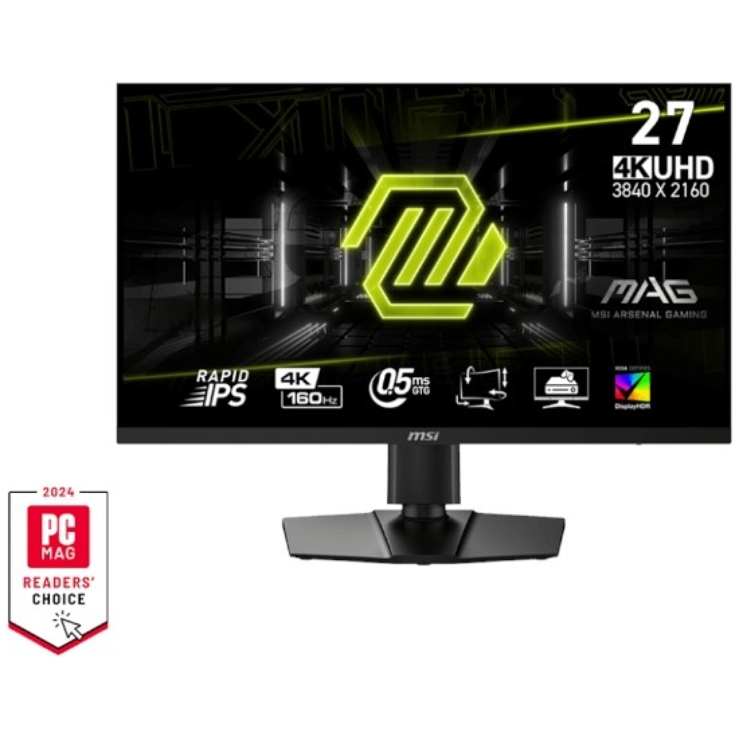 Zaslon MSI MAG 274UPF E2 27" / UHD / 160Hz / 0.5ms (GTG) (črn)