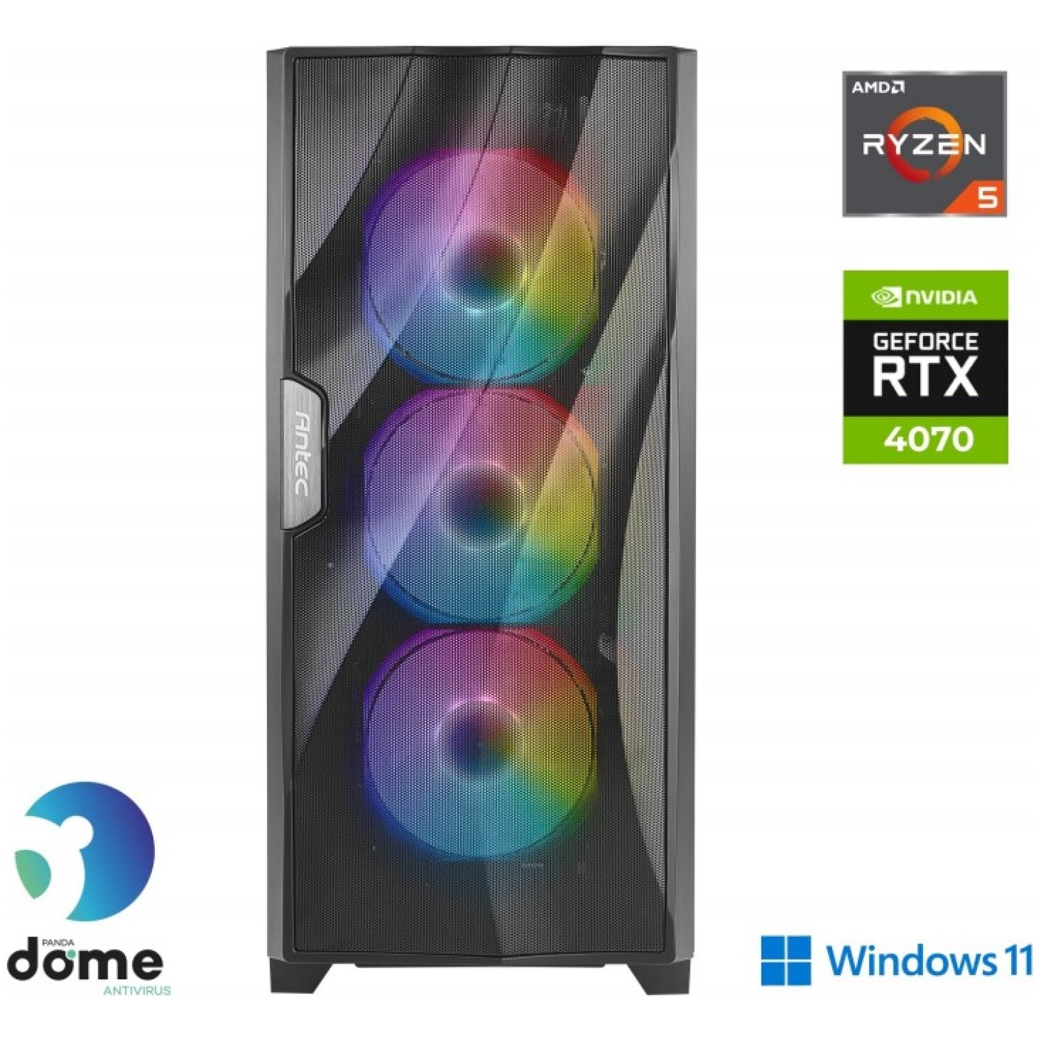 Računalnik ANNI Gamer Extreme R5 5600X / RTX 4070 / 32 GB / 2 TB / W11H