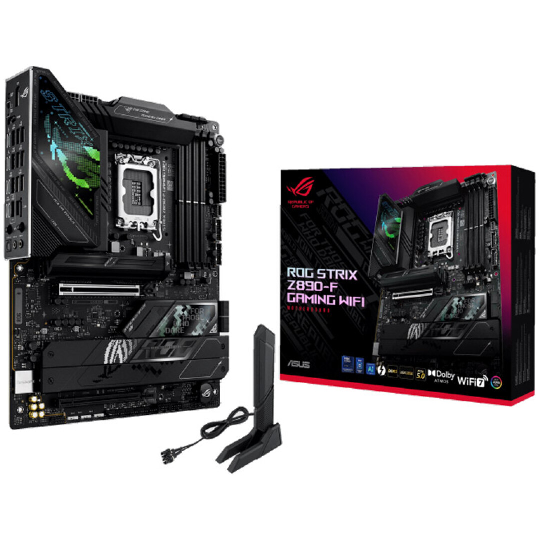 ASUS ROG STRIX Z890-F GAMING WIFI LGA1851 DDR5 RGB gaming ATX osnovna plošča