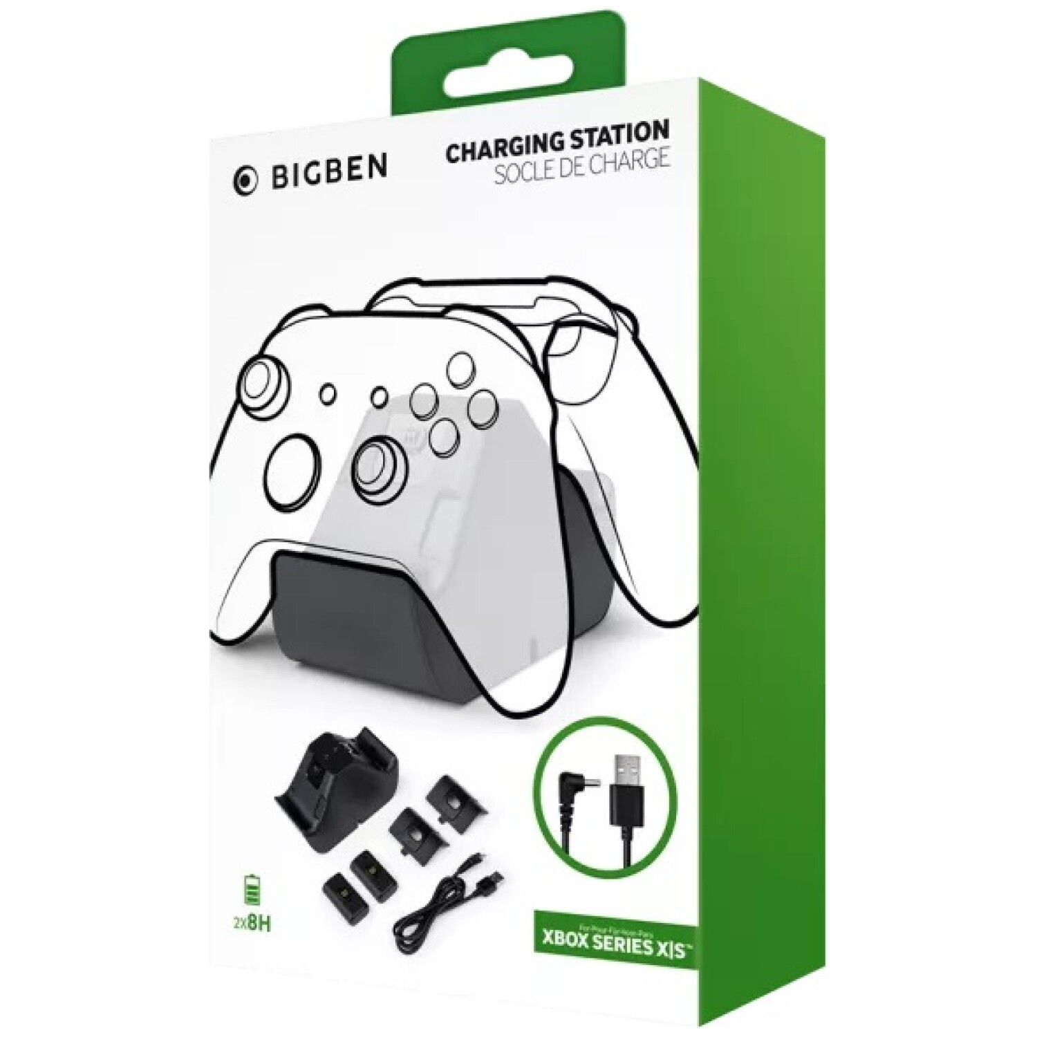 BIGBEN XBOX DUAL CONTROLLER POLNILEC