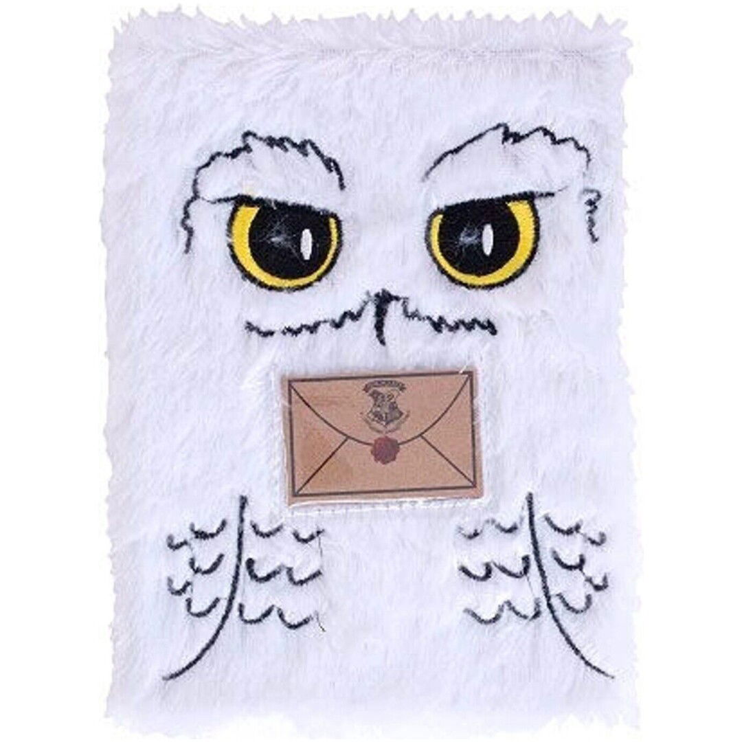 BLUE SKY HARRY POTTER A5 PLUSH HEDWIG BELEŽKA