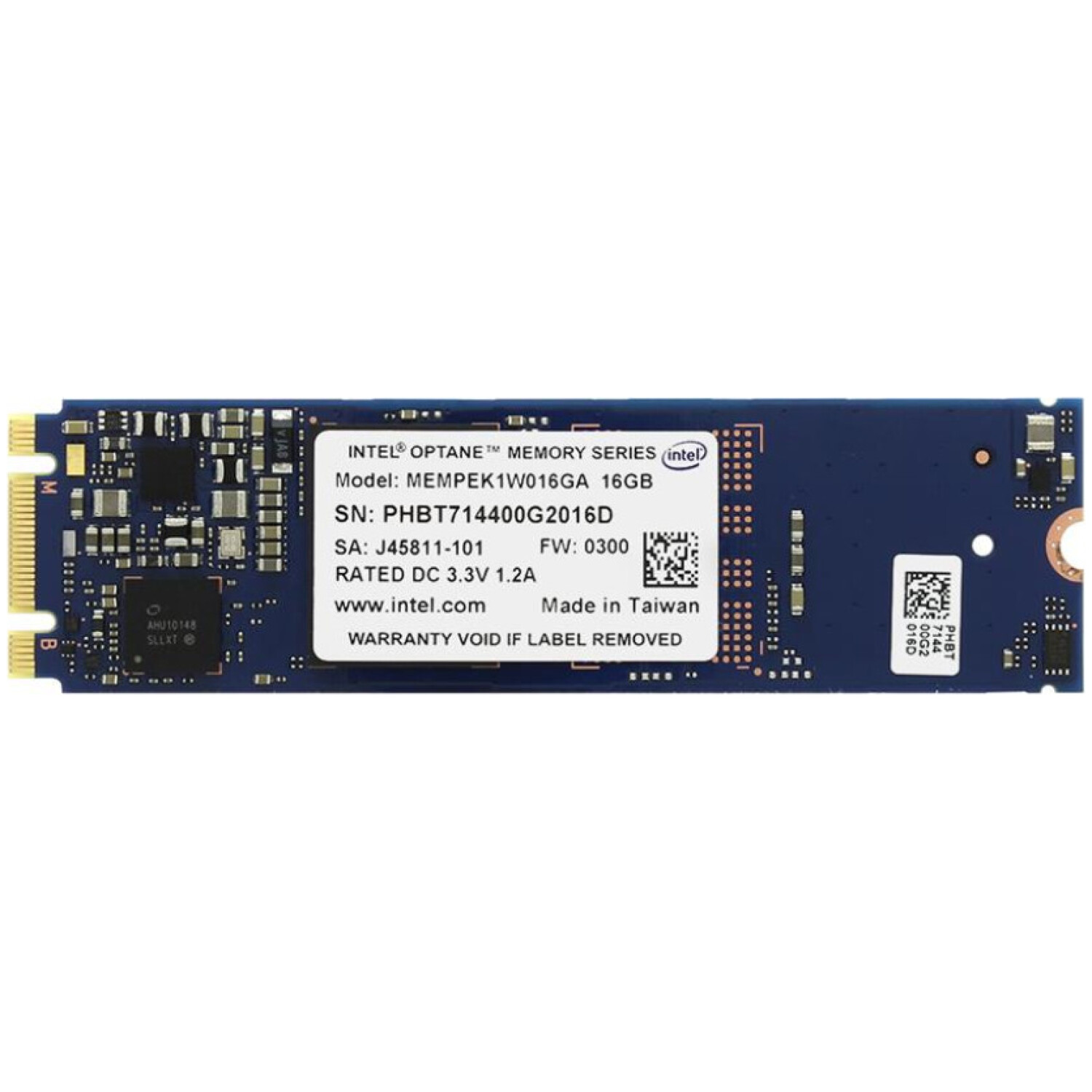 Disk SSD M.2 NVMe PCIe 3.0 16GB Intel Optane memory M10 2280 900/145MB/s (MEMPEK1J016GAH)