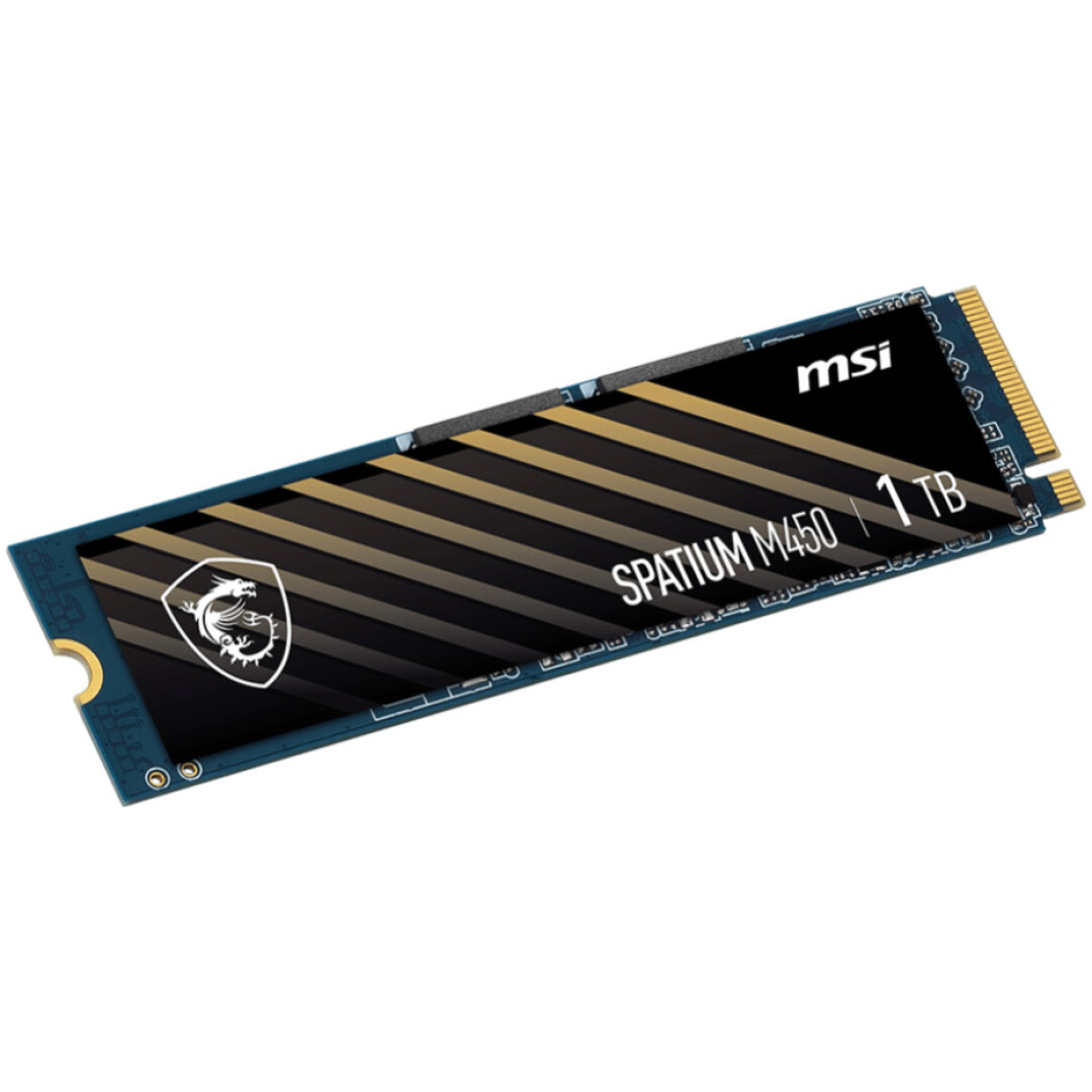 Disk SSD M.2 NVMe PCIe 4.0 1TB MSI SPATIUM M450 2280 3600/3000MB/s (SSMS-001)