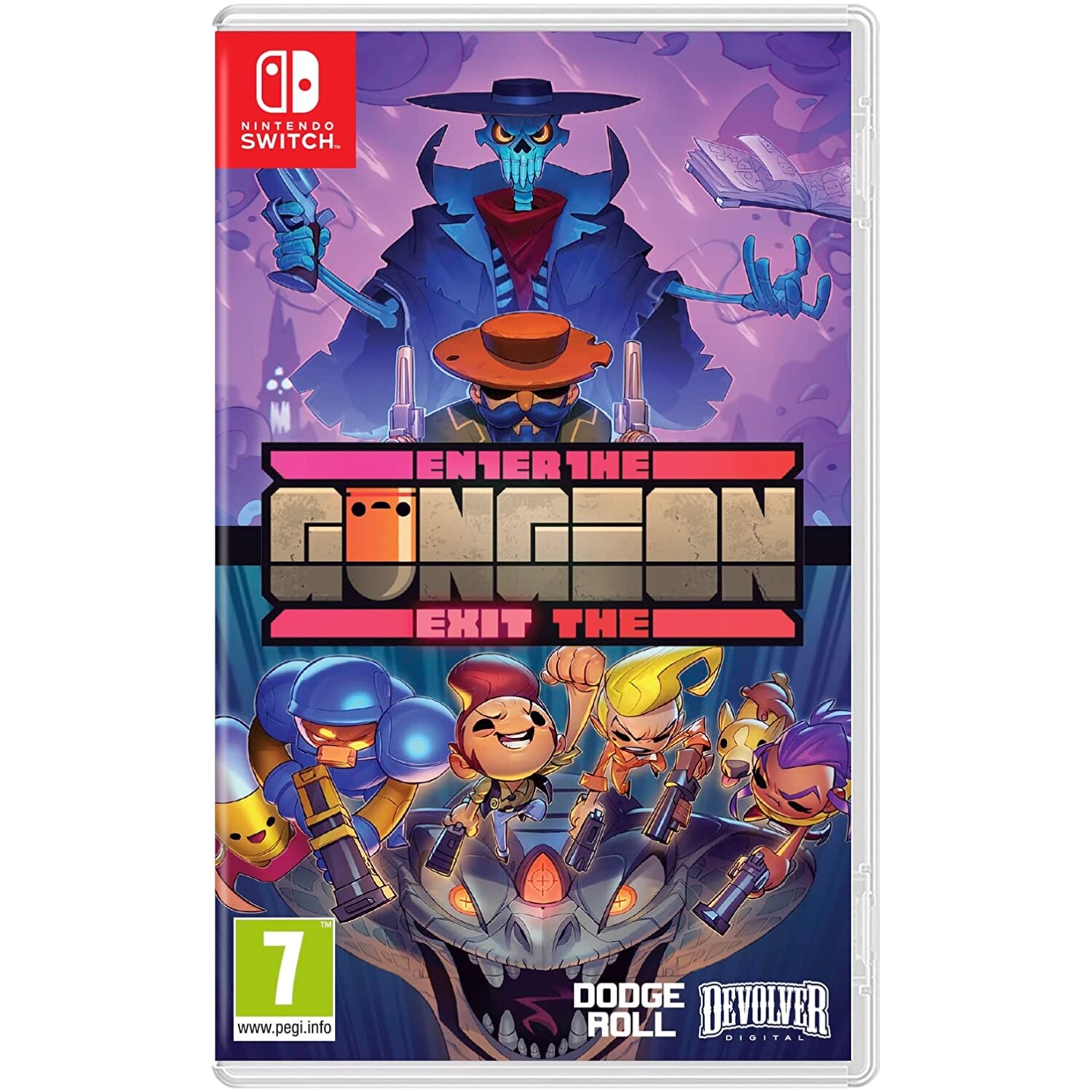 Enter/exit The Gungeon (Nintendo Switch)