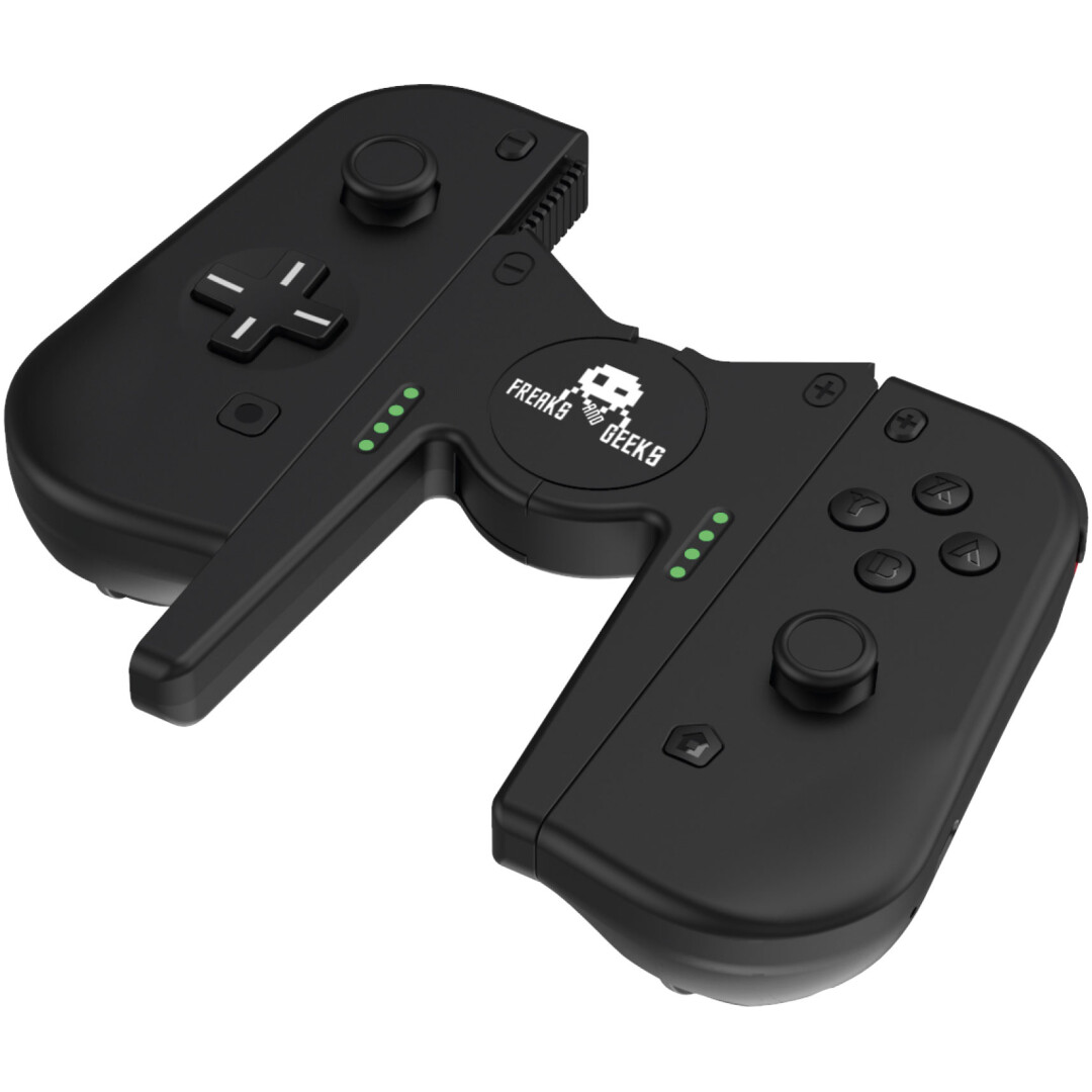 F&G SWITCH JOY-CON BLUETOOTH DUO PRO PACK - ČRNE BARVE