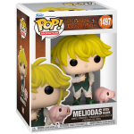 FUNKO POP ANIMATION: SEVEN DEADLY SINS - MELIODAS W/HAWK