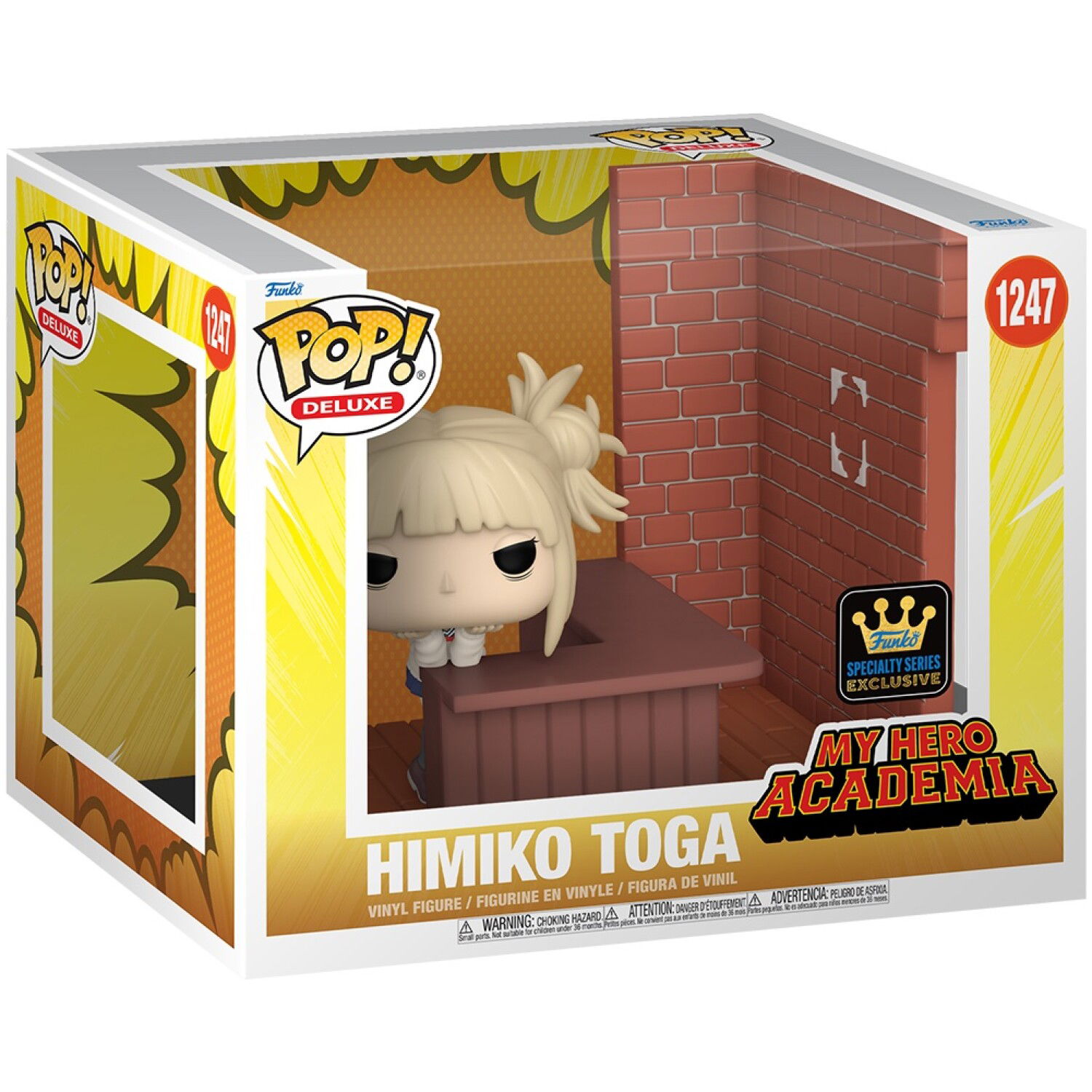 FUNKO POP DELUXE My Hero Academia Himiko Toga hideout