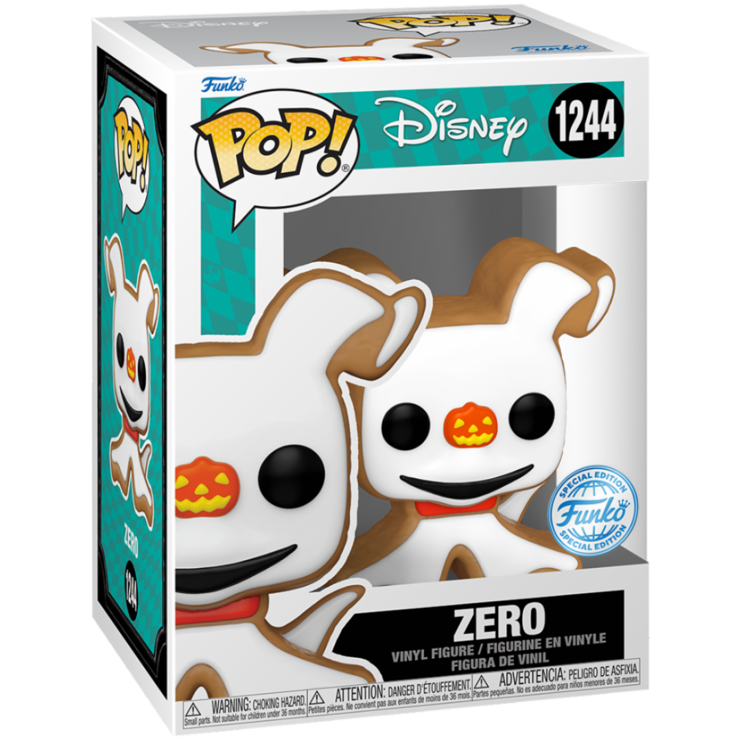 FUNKO POP DISNEY: NIGHTMARE BEFORE CHRISTMAS - ZERO (GINGERBREAD)(SP)