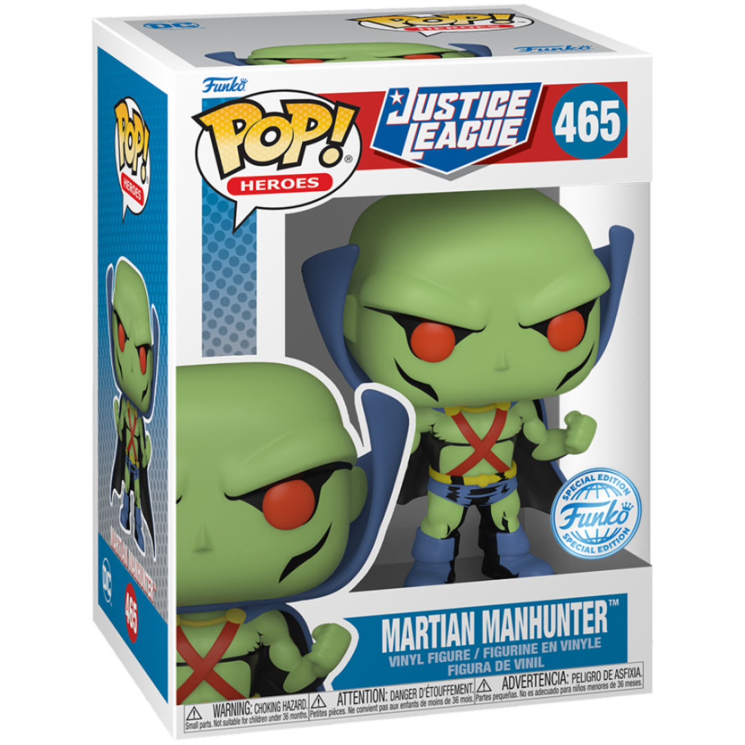 FUNKO POP HEROES: JUSTICE LEAGUE - MARTIAN MANHUNTER (SP)