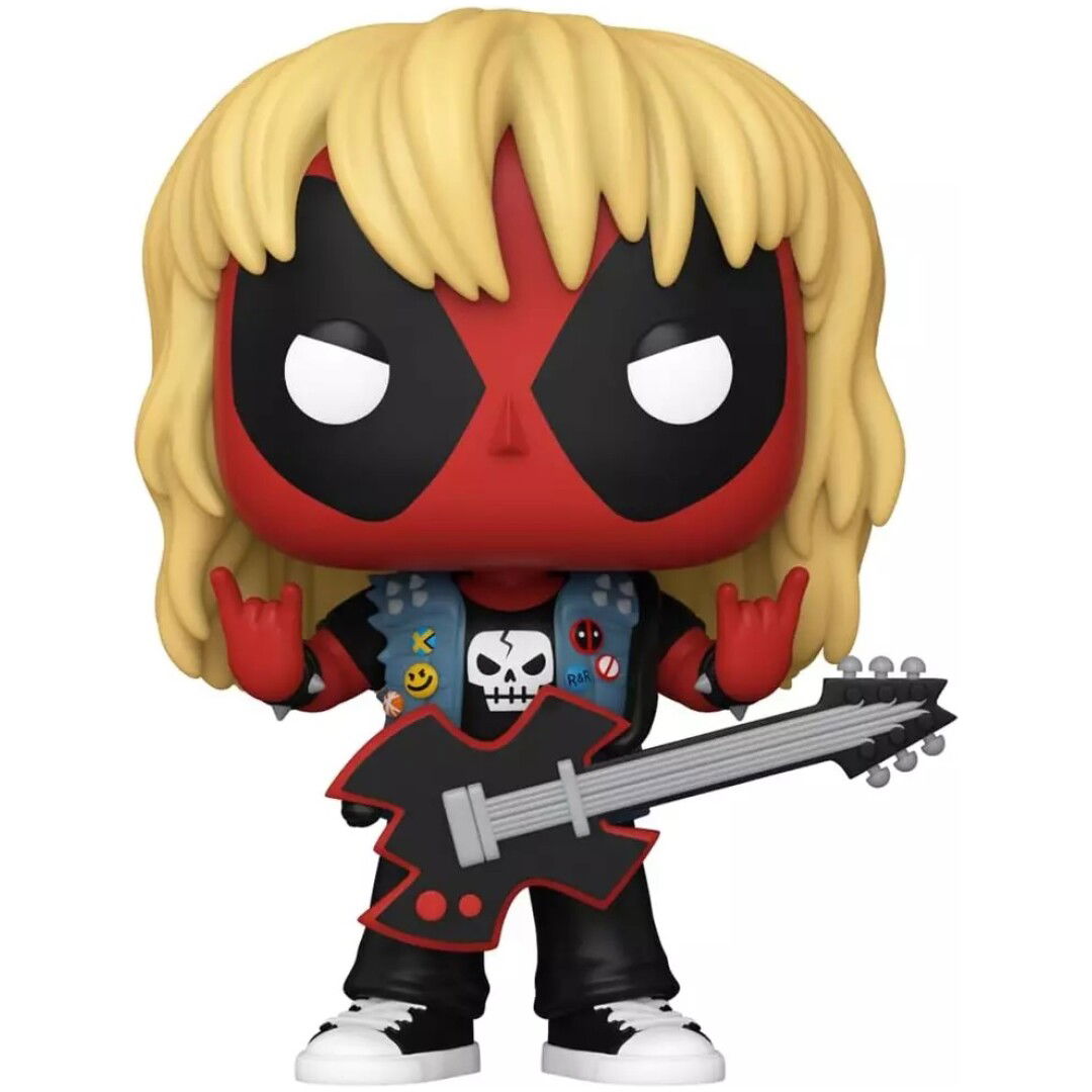 FUNKO POP MARVEL: DEADPOOL - METAL BAND