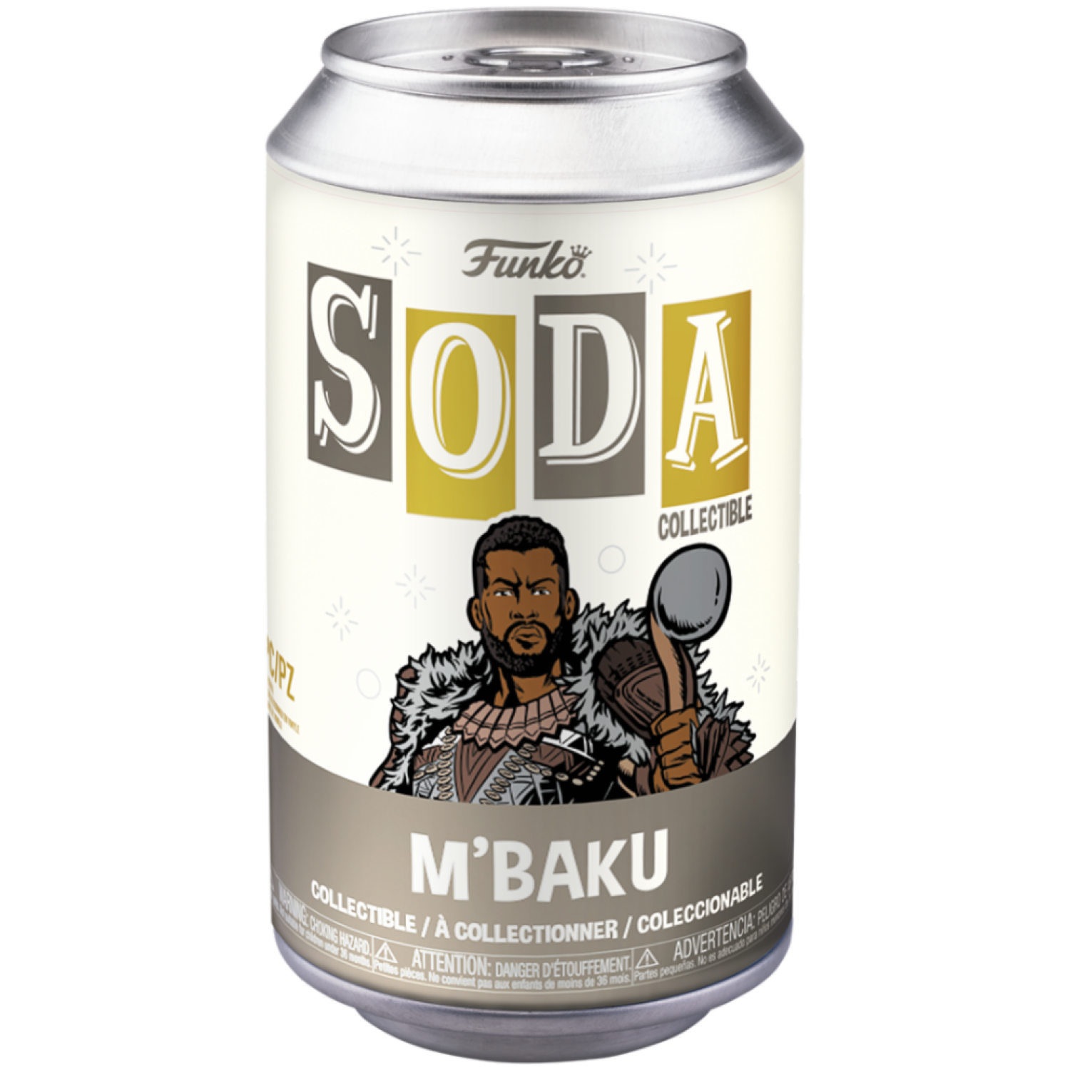 FUNKO SODA: BLACK PANTER - M'BAKU W/CH(M)