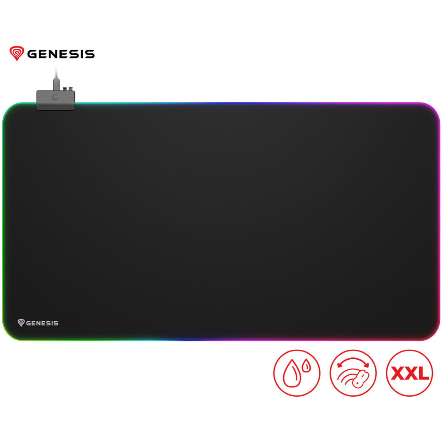 GENESIS BORON 500 XXL RGB podloga za miško