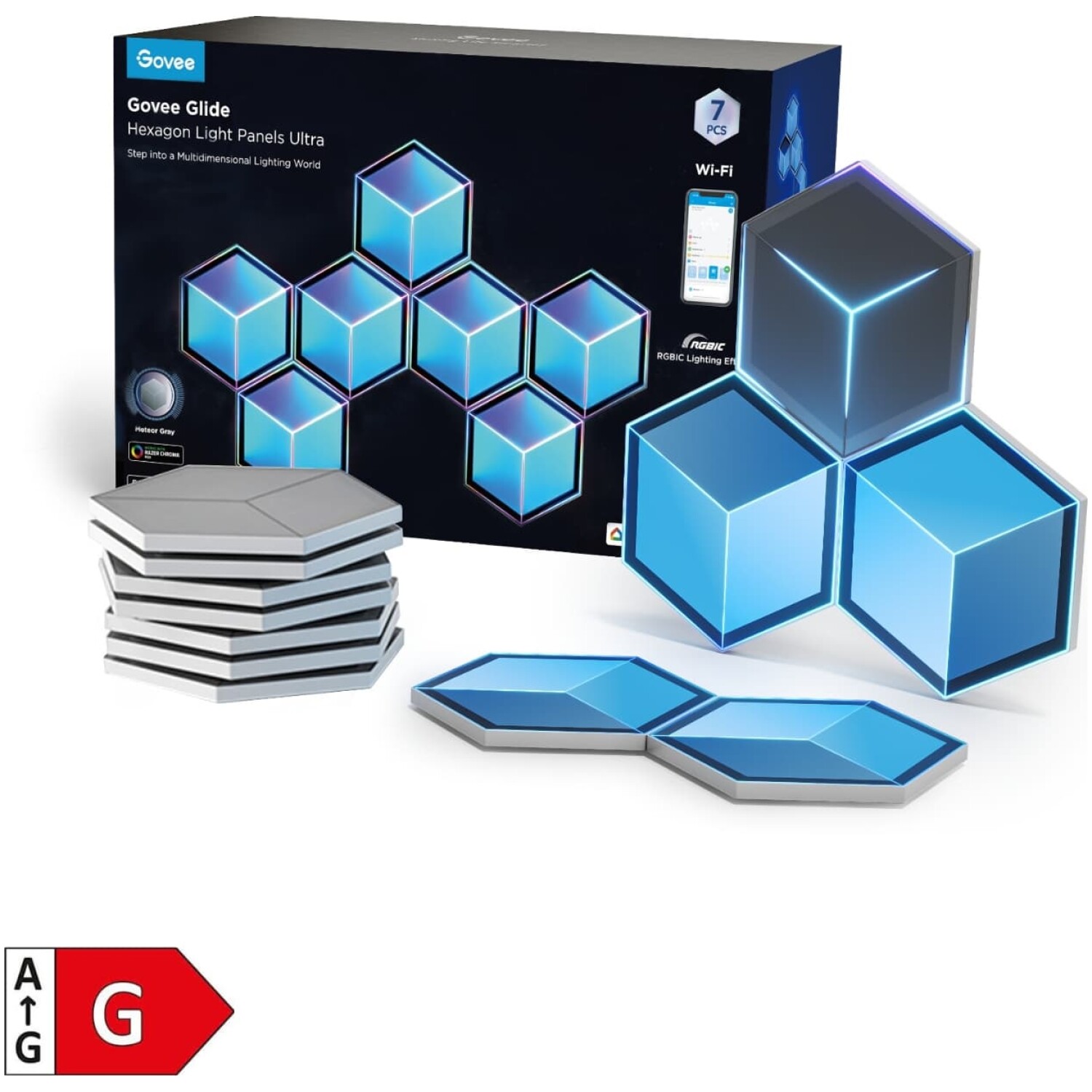 GOVEE GLIDE HEXAGON LIGHT PANELS ULTRA 7 kosov