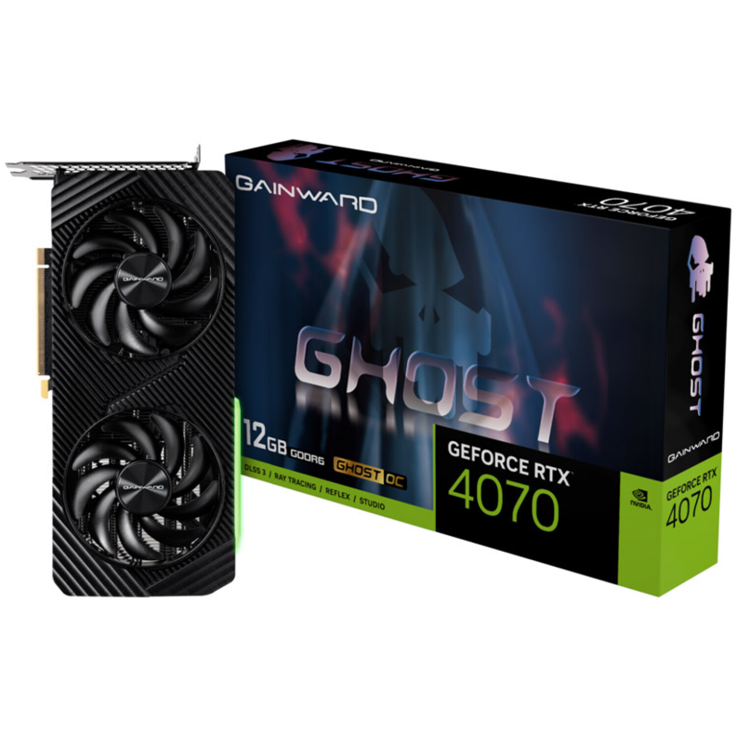 Grafična kartica nVidia RTX4070 Gainward GHOST OC - 12GB GDDR6 (4717)