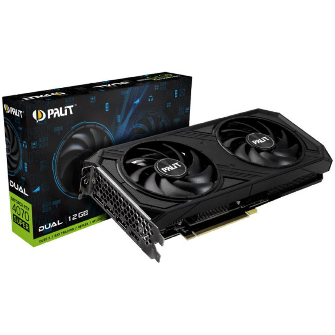 Grafična kartica nVidia RTX4070 Palit Dual - 12GB GDDR6 (NE64070019K9-1048D)