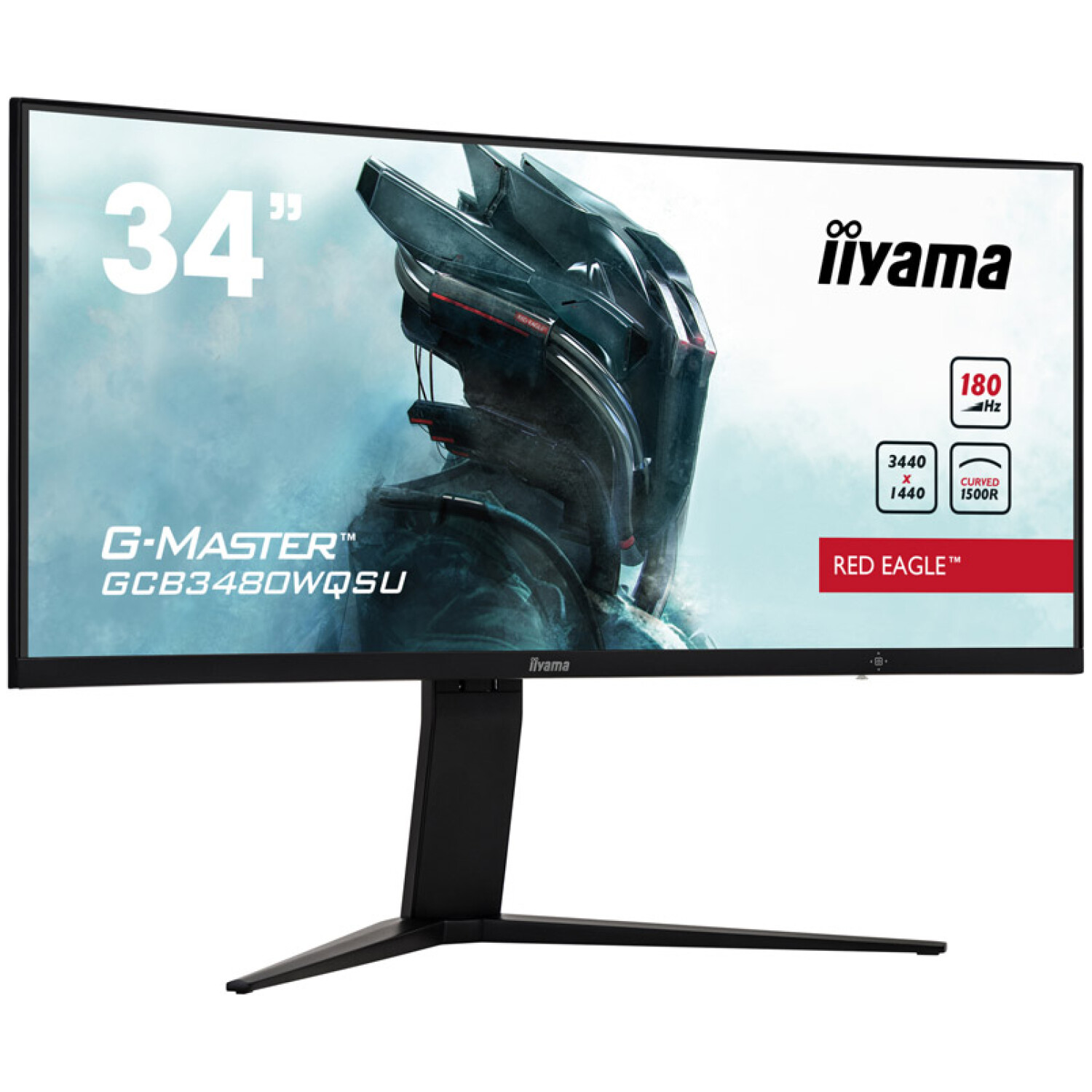 36cm (34") UWQHD 21:9 VA 180Hz DP/HDMI HDR400 FreeSync zvočniki ukrivljen monitor