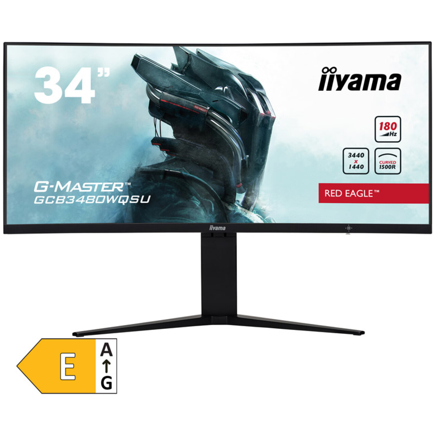 IIYAMA RED EAGLE G-MASTER GCB3480WQSU-B1 86