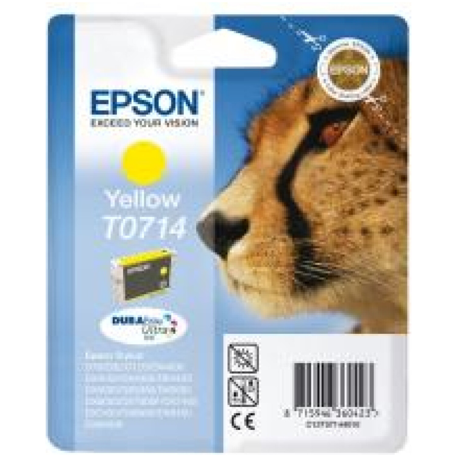 Kart Epson T0714 YELLOW original